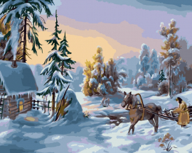 Алмазная мозаика на подрамнике 40х50 - Алмазная мозаика на подрамнике 40х50