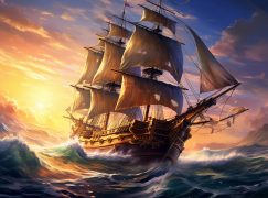 Алмазная мозаика на подрамнике 40х50