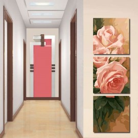 Две розы - Триптих "Две розы" на Colornumbers.ru