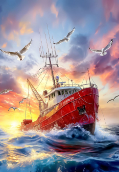 Картина по номерам на холсте и подрамнике 40х50 см