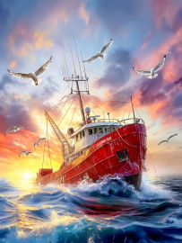 Картина по номерам на холсте и подрамнике 40х50 см - Картина по номерам на холсте и подрамнике 40х50 см