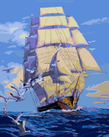 Картины по номерам 40х50: Морское путешествие
