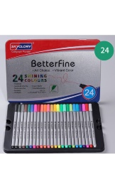 Fineliner Цветные ручки, в наборе 24 цвета - Fineliner Цветные ручки, в наборе 24 цвета