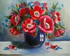 Картина по номерам на холсте и подрамнике 40х50 см - Картина по номерам на холсте и подрамнике 40х50 см