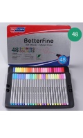 Карандаши, линнеры, маркеры: Fineliner Цветные ручки, в наборе 48 цвета