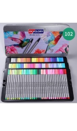 Fineliner Цветные ручки, в наборе 102 цвета - Fineliner Цветные ручки, в наборе 102 цвета