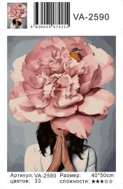 Картина по номерам на холсте и подрамнике 40х50 см - Картина по номерам на холсте и подрамнике 40х50 см