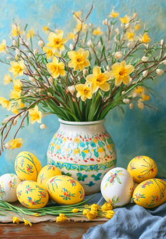 Картина по номерам на холсте и подрамнике 40х50 см