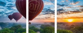 Триптихи 40x50 - Вид с воздушного шара - Триптихи 40x50 - Вид с воздушного шара