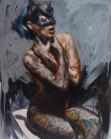 Алмазная мозаика круглыми стразами 40x50: Алмазная мозаика на подрамнике 40х50