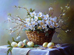 Картина по номерам на холсте и подрамнике 40х50 см