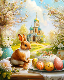 Картина по номерам на холсте и подрамнике 40х50 см - Картина по номерам на холсте и подрамнике 40х50 см