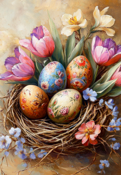 Картина по номерам на холсте и подрамнике 40х50 см