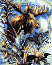 Картина по номерам на холсте и подрамнике 40х50 см - Картина по номерам на холсте и подрамнике 40х50 см