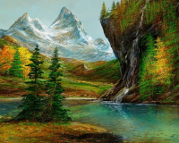 Алмазная мозаика круглыми стразами 40x50: Алмазная мозаика на подрамнике 40х50