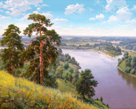 Широкая река (худ. Прищепа И.) - Широкая река (худ. Прищепа И.)