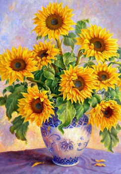 Картина по номерам на холсте и подрамнике 40х50 см