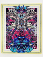 Алмазная мозаика (разномерные стразы): Алмазная мозаика 5D TC600