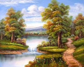 Речной водопад - Речной водопад