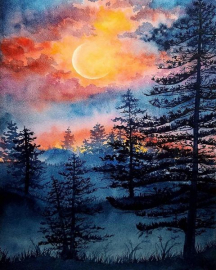 Картина по номерам на холсте и подрамнике 40х50 см - Картина по номерам на холсте и подрамнике 40х50 см