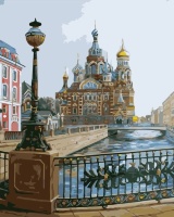 Картины по номерам 40х50: Картина по номерам на холсте и подрамнике 40х50 см