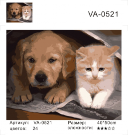 Щенок и котёнок - Щенок и котёнок