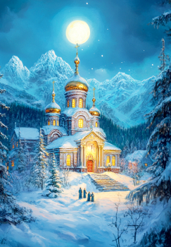 Картина по номерам на холсте и подрамнике 40х50 см