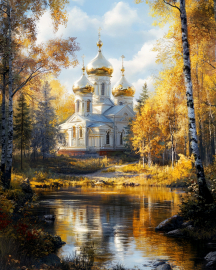 Картина по номерам на холсте и подрамнике 40х50 см - Картина по номерам на холсте и подрамнике 40х50 см