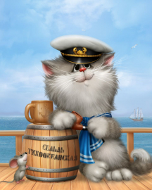 Котик капитан (худ. Долотов А.) - Котик капитан (худ. Долотов А.)