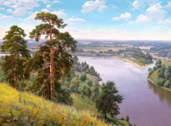 Широкая река (худ. Прищепа И.)