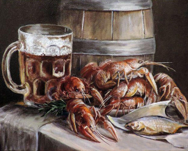 Картина по номерам на холсте и подрамнике 40х50 см - Картина по номерам на холсте и подрамнике 40х50 см