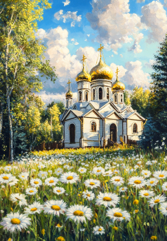 Картина по номерам на холсте и подрамнике 40х50 см