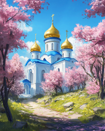 Картина по номерам на холсте и подрамнике 40х50 см - Картина по номерам на холсте и подрамнике 40х50 см