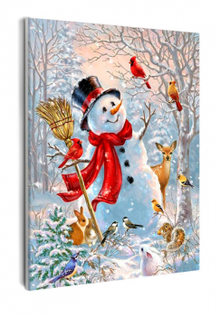 Картина по номерам на холсте и подрамнике 40х50 см