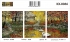 Триптихи 40x50 - Осенний пруд - Триптихи 40x50 - Осенний пруд
