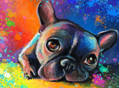 Алмазная мозаика на подрамнике 40х50