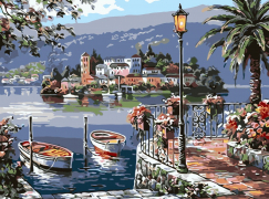 Алмазная мозаика на подрамнике 40х50