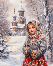 Картина по номерам на холсте и подрамнике 40х50 см - Картина по номерам на холсте и подрамнике 40х50 см