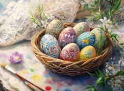 Картина по номерам на холсте и подрамнике 40х50 см