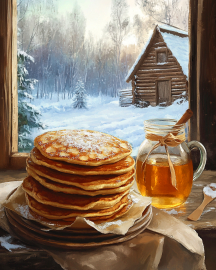 Картина по номерам на холсте и подрамнике 40х50 см - Картина по номерам на холсте и подрамнике 40х50 см